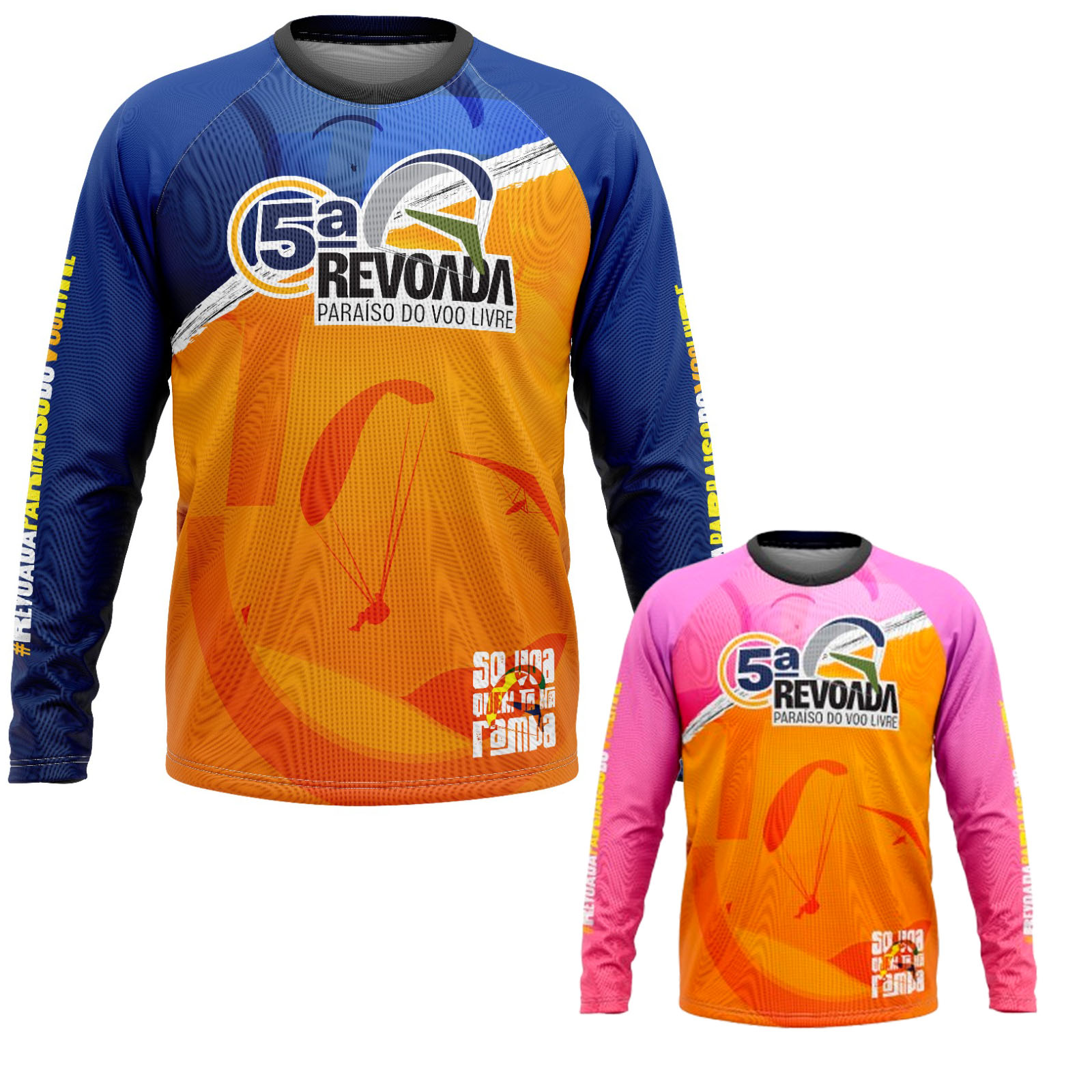 Camisa Oficial de Manga Longa – 5ª Revoada Paraíso do Voo Livre (APVL)